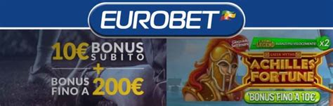 welcome 5 bonus eurobet